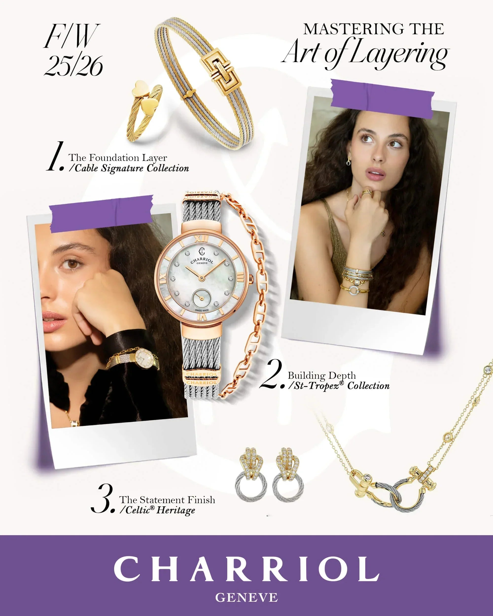 The Art of Layering: How to Style Multiple Charriol Pieces for Autumn Elegance
