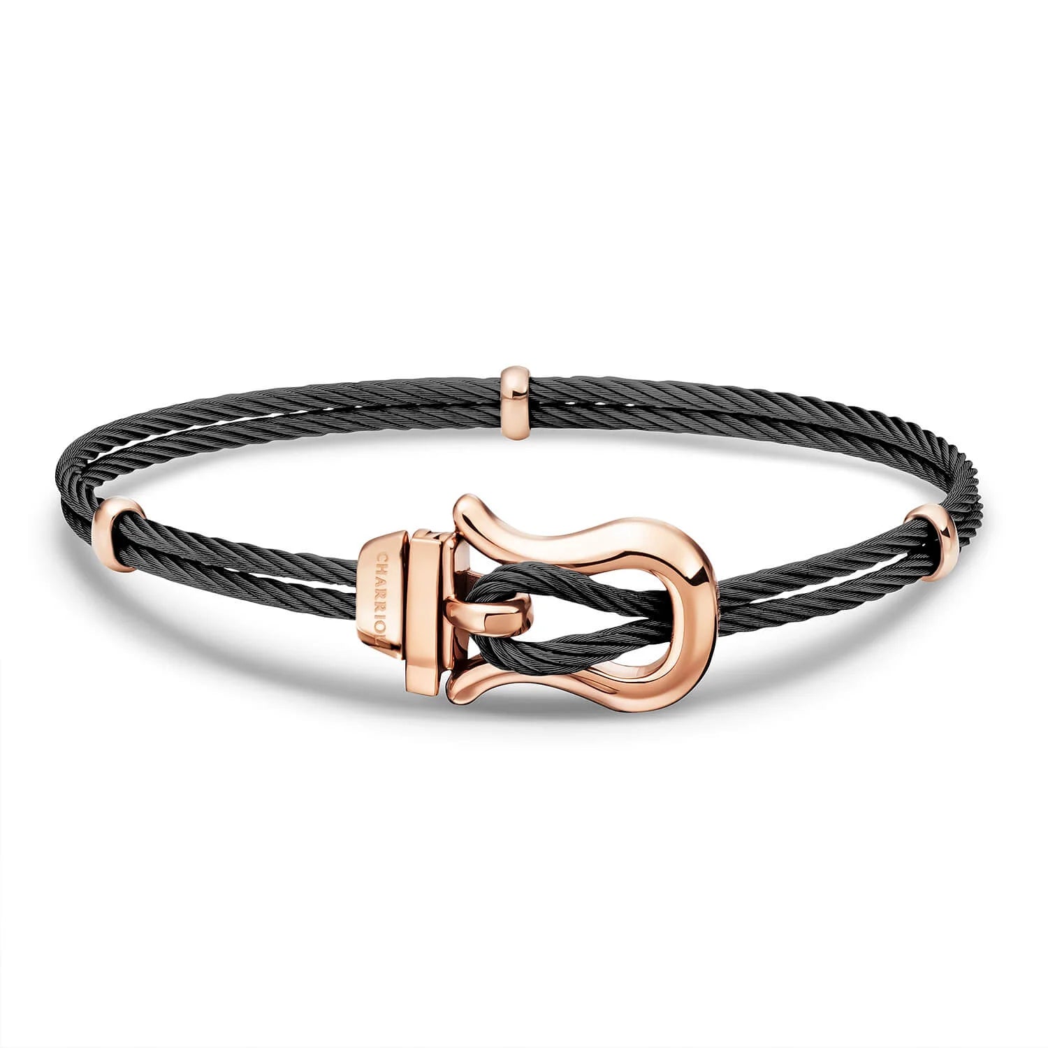 Negro 2mm_Oro Rosa