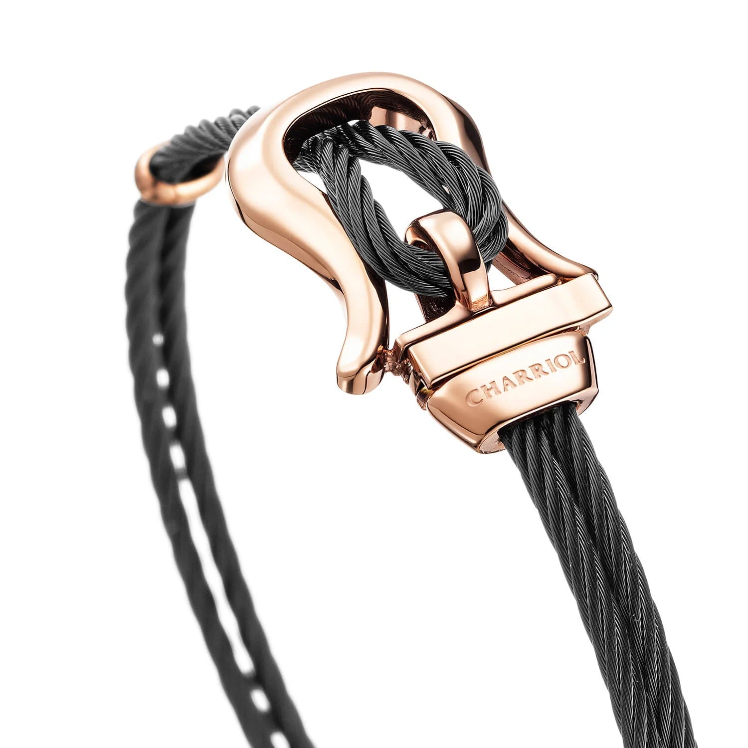 Negro 2mm_Oro Rosa