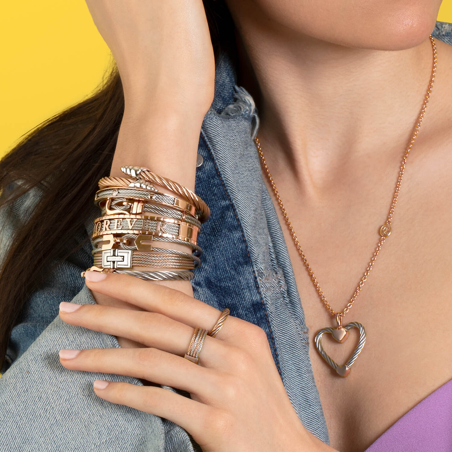 Oro rosa y acero_Steel