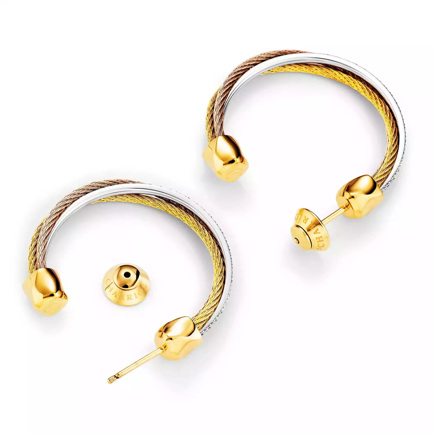 Oro amarillo_Acero, oro amarillo y oro rosa