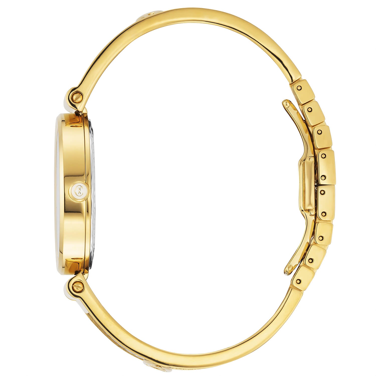 FOREVER YOURS, 32MM, CUARZO CALIBRE, PERLA CON 12 DIAMANTES DIAL, ORO AMARILLO PVD BEZEL, PULSERA DE CABLE DE ACERO - Charriol Geneve - Watch