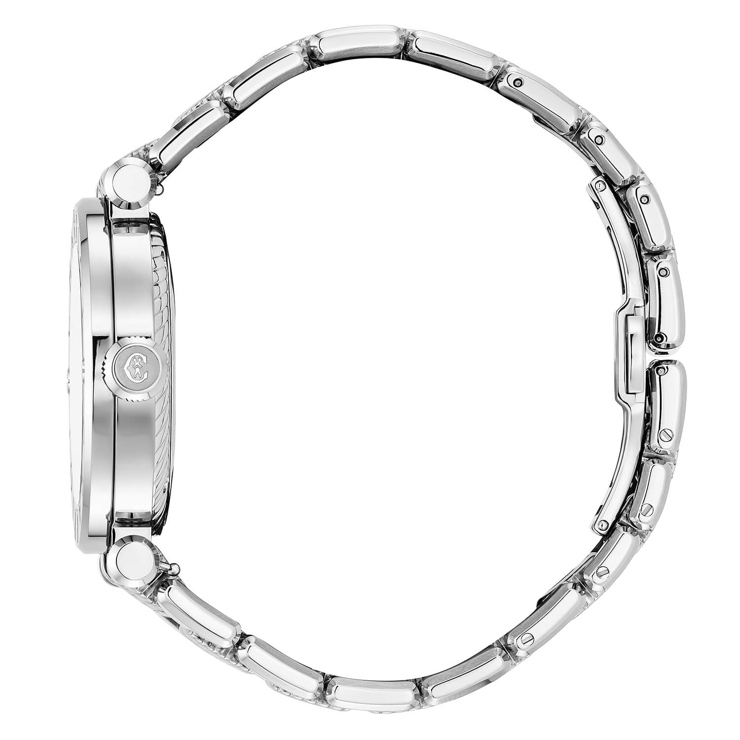 NAVIGATOR CRUISE, 41MM, CALIBRE AUTOMÁTICO, ESFERA BLANCA, "CHARRIOL CHARRIOL " BEZEL, PULSERA DE ACERO INTERCAMBIABLE - Charriol Geneve - Reloj