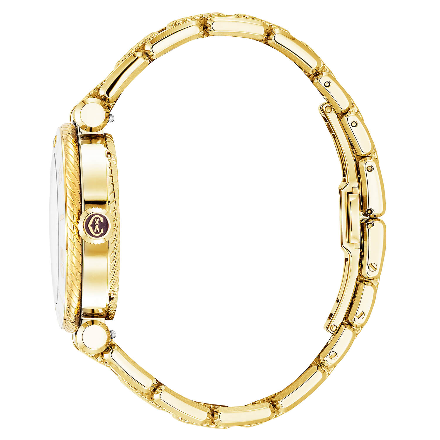 NAVIGATOR SURF, 36MM, CALIBRE AUTOMÁTICO, ESFERA BLANCA, BISEL BLANCO, PVD ORO AMARILLO PULSERA INTERCAMBIABLE - Charriol Geneve - Relojes