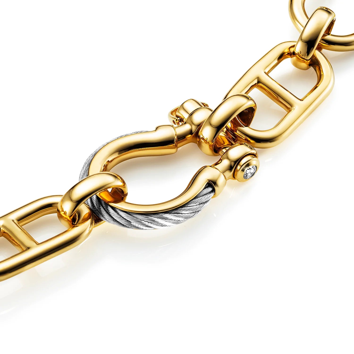 Yellow Gold_Steel_45cm to 53cm