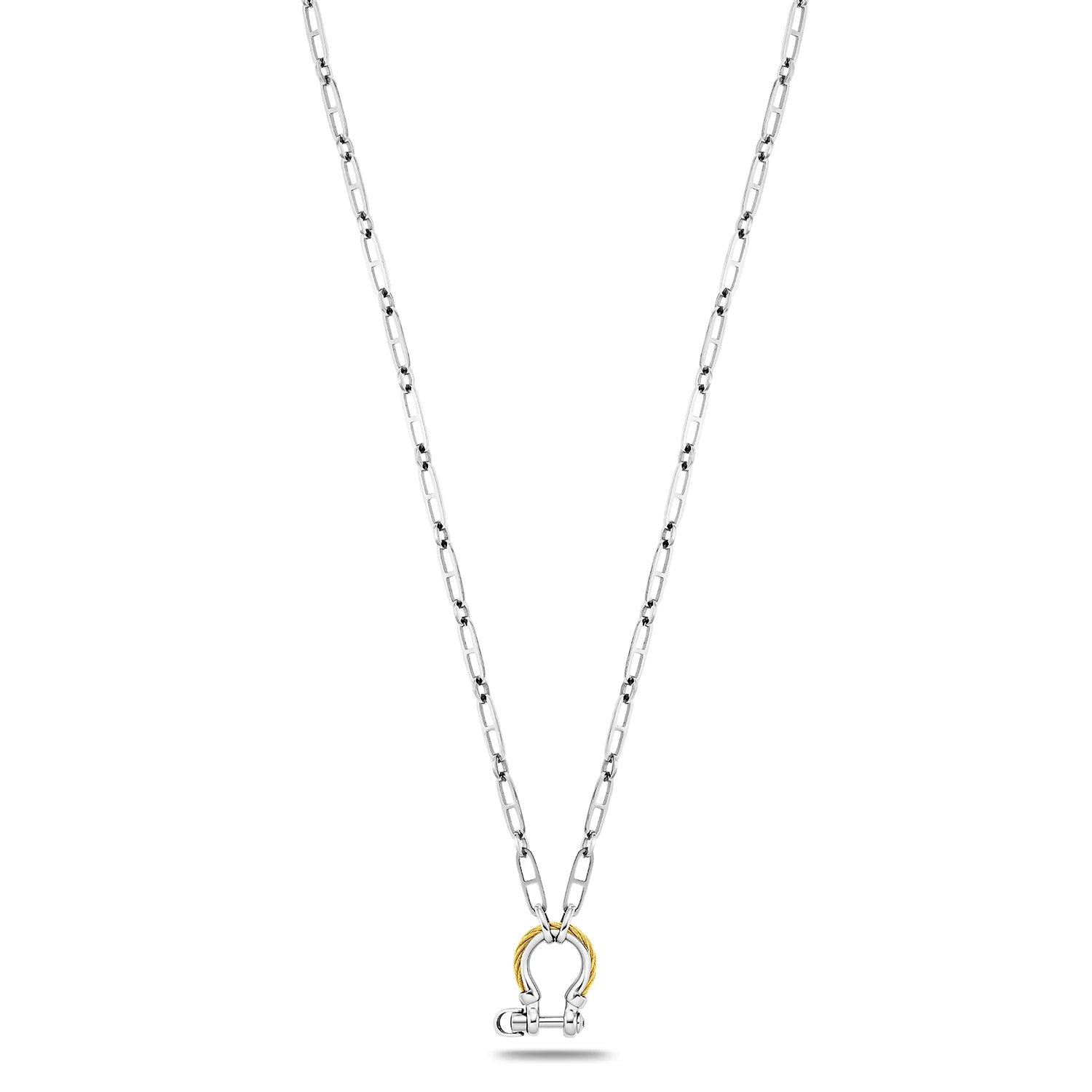 Steel_Yellow Gold_40cm to 45cm