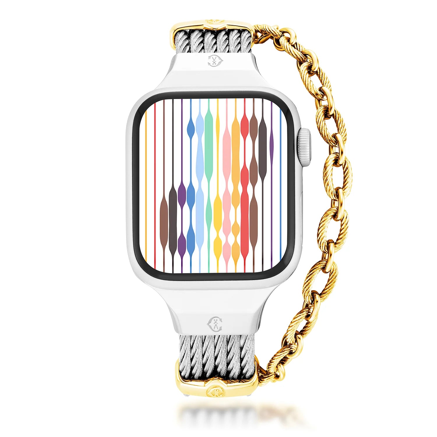 Acero con Oro Amarillo Décors_Muñeca 16cm