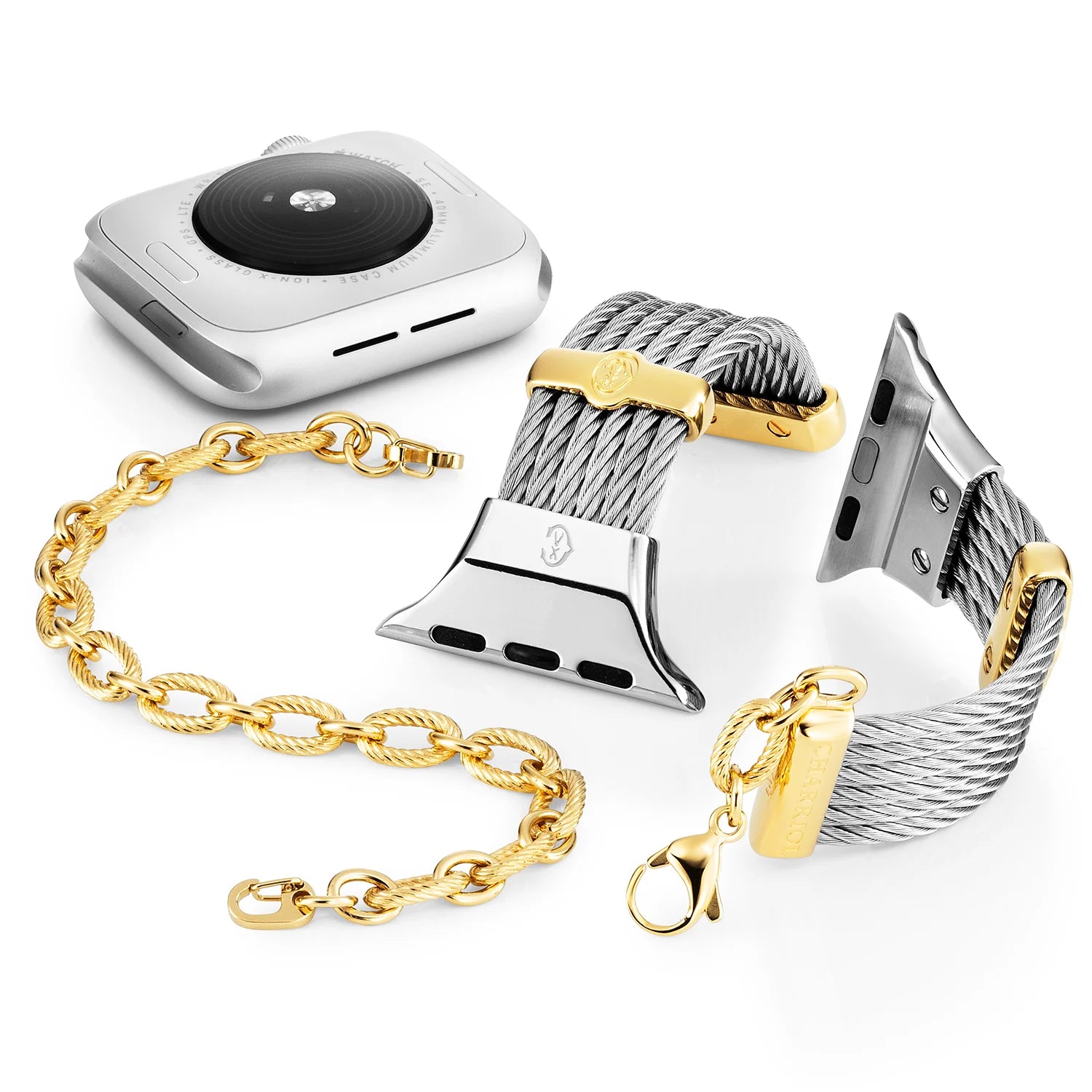 Acero con Oro Amarillo Décors_Muñeca 16cm