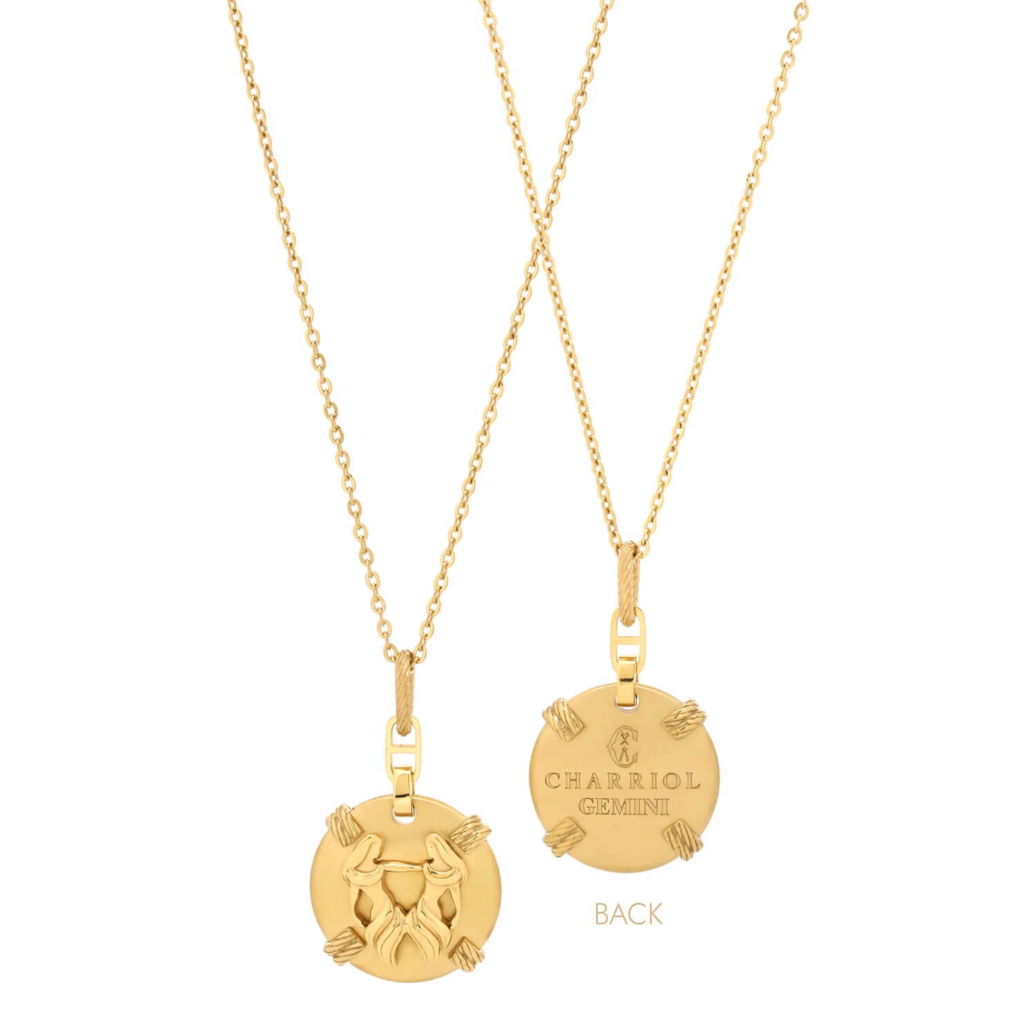 Oro amarillo_Géminis de oro_45cm a 55cm