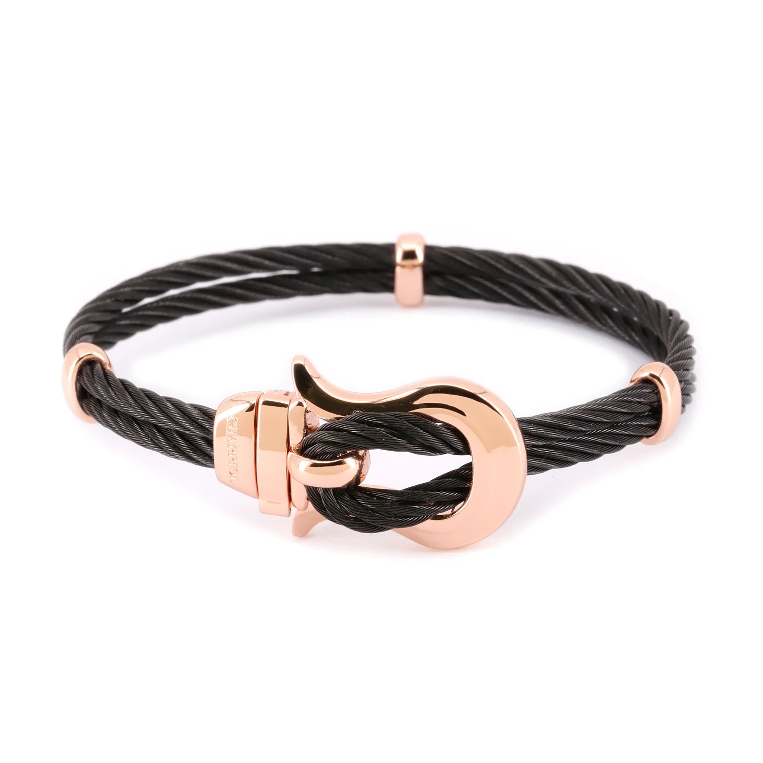 Negro 3mm_Oro Rosa