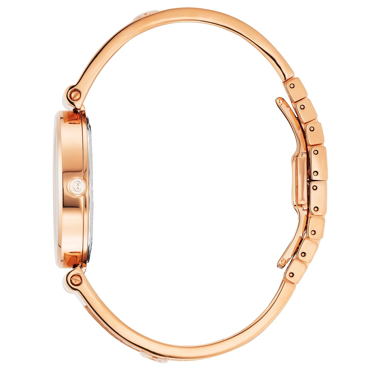 FOREVER, 32MM, CALIBRE CUARZO, DIAL TIGRE, PVD ORO ROSA, PULSERA CABLE ACERO - Charriol Geneve - Relojes