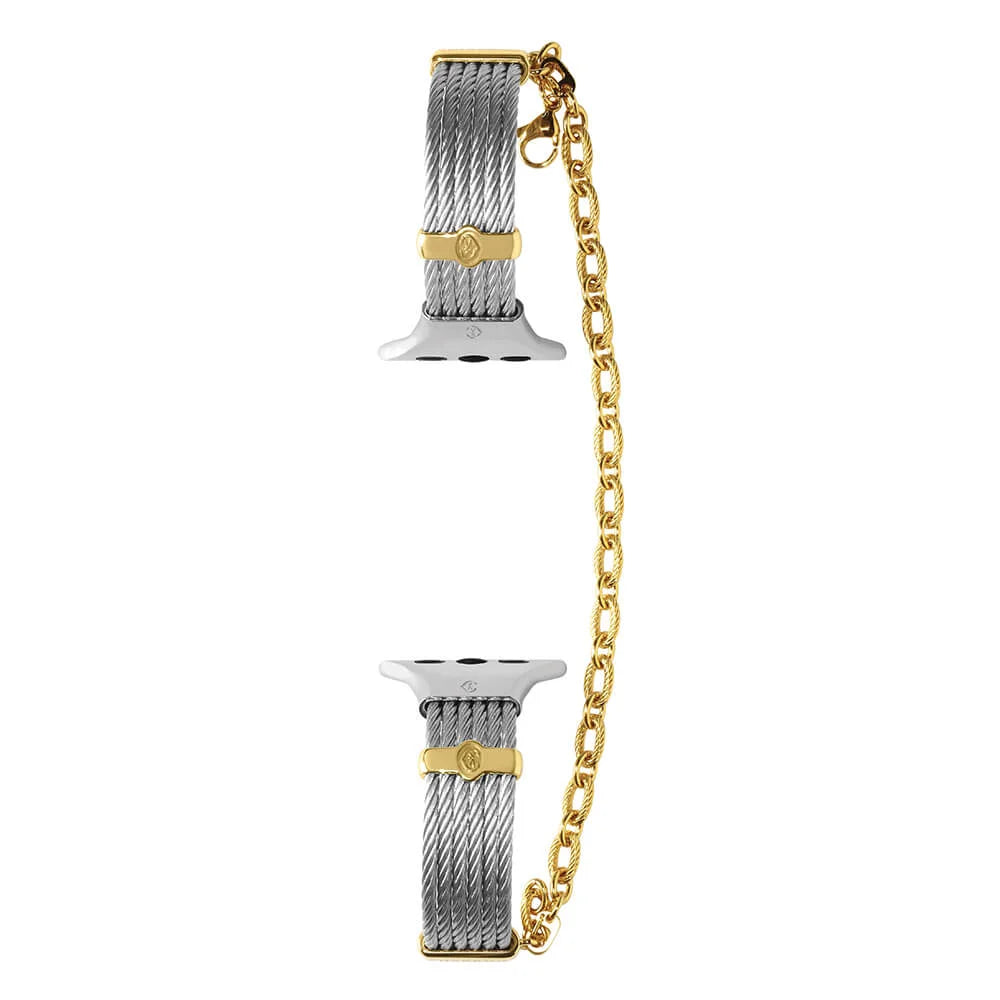 Acero con Oro Amarillo Décors_Muñeca 18cm