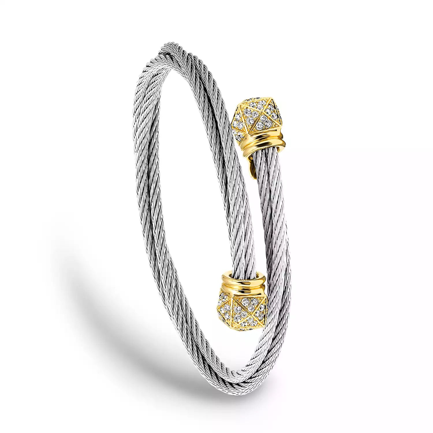 Acero_Oro 18KT con 120 Diamantes 1.60ct