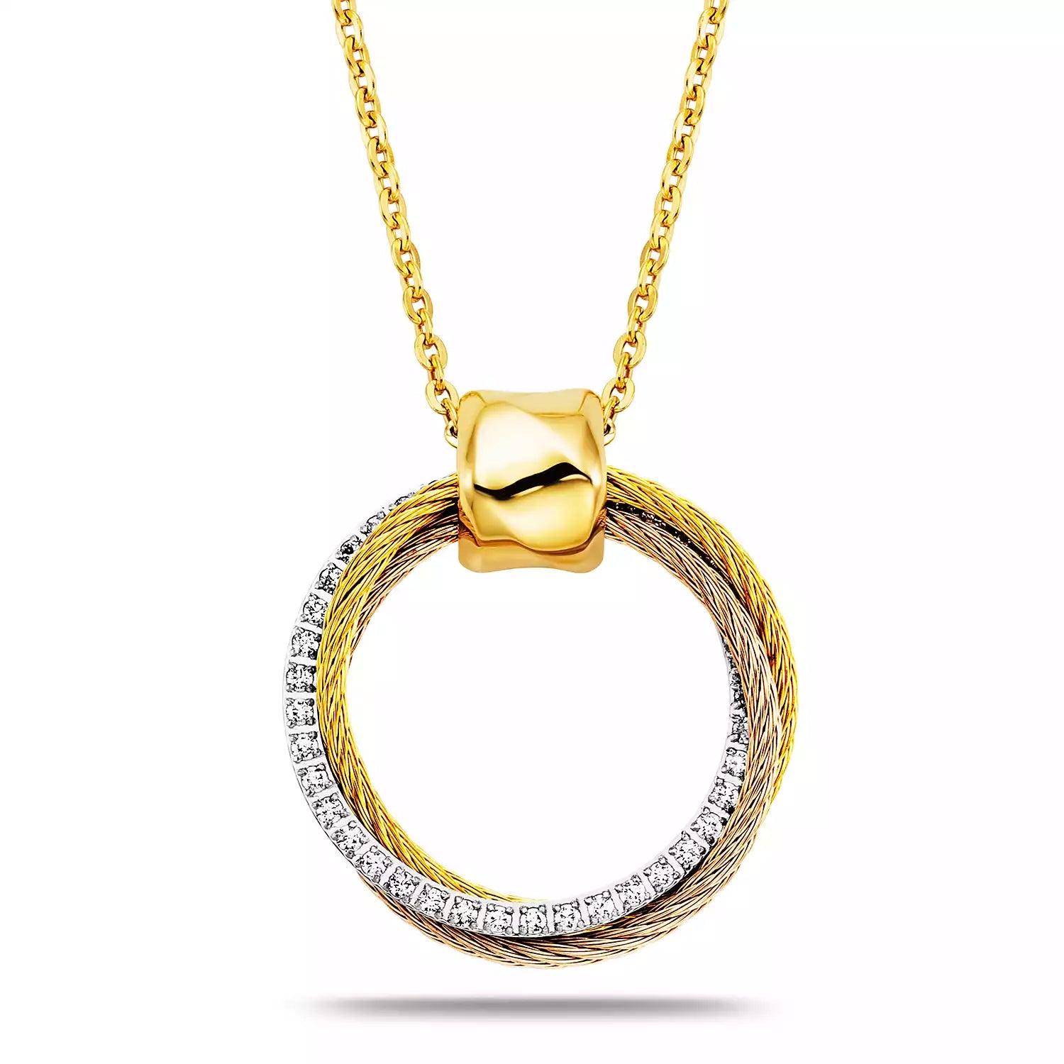 Celtic Collar Triquetra - Charriol Geneve - Collares y Colgantes