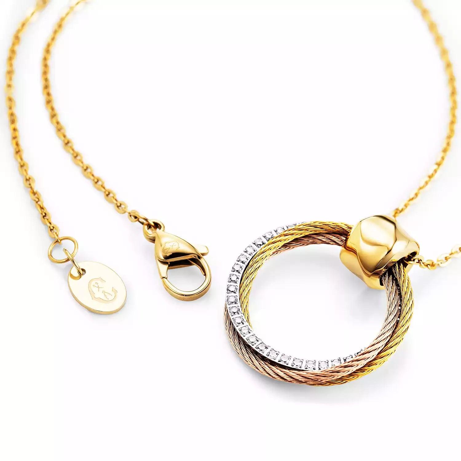 Celtic Collar Triquetra - Charriol Geneve - Collares y Colgantes