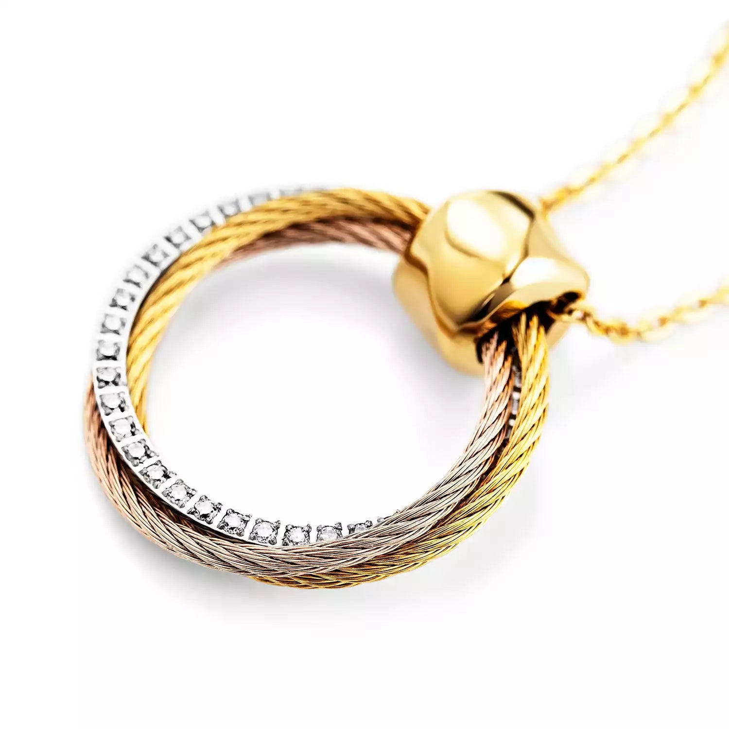 Celtic Collar Triquetra - Charriol Geneve - Collares y Colgantes