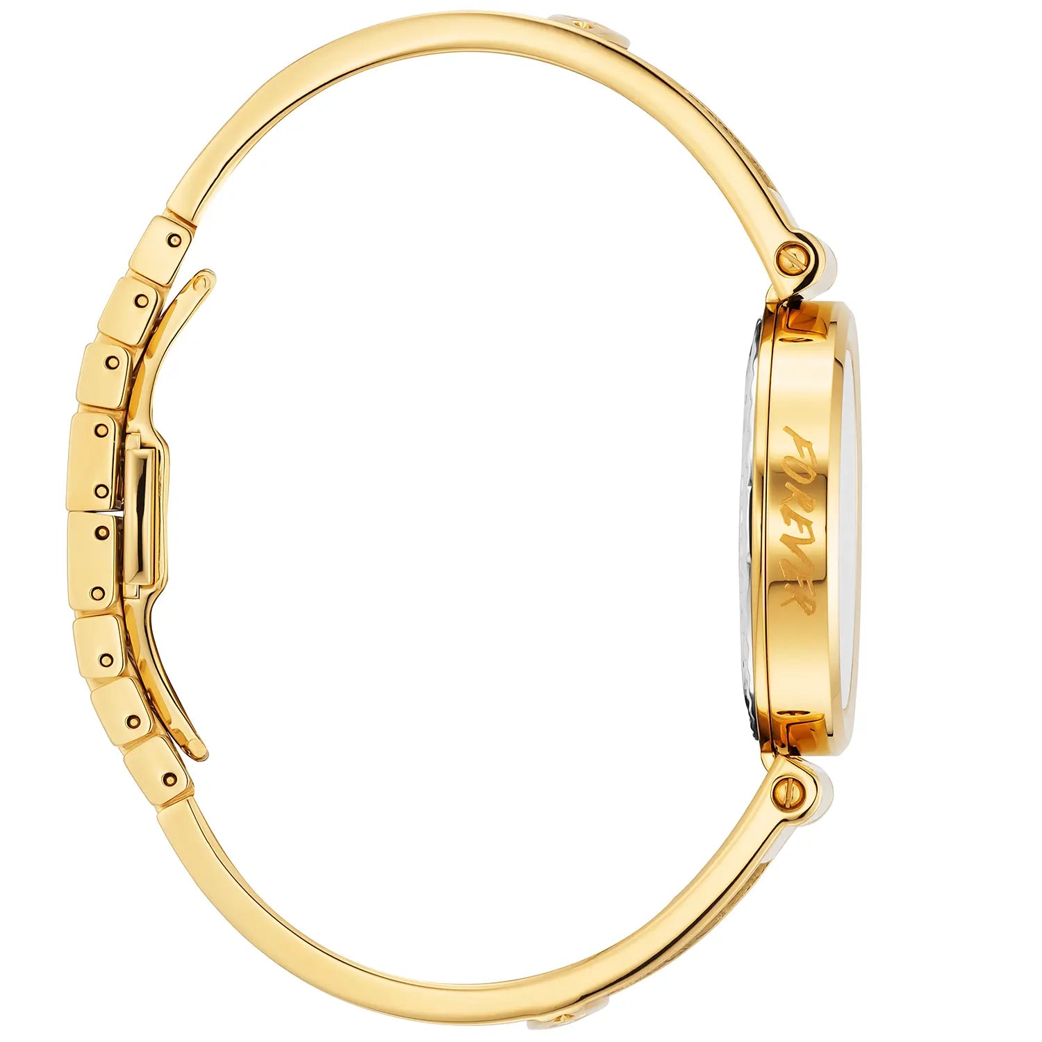 FOREVER, 32MM, CALIBRE CUARZO, DIAL DE PERLA MADRE, BISEL PVD ORO AMARILLO, PULSERA DE CABLE DE ACERO - Charriol Geneve - Watch