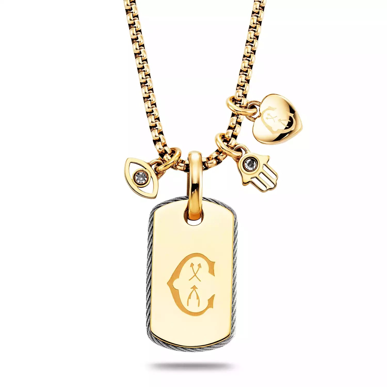 Steel_Yellow Gold Plate