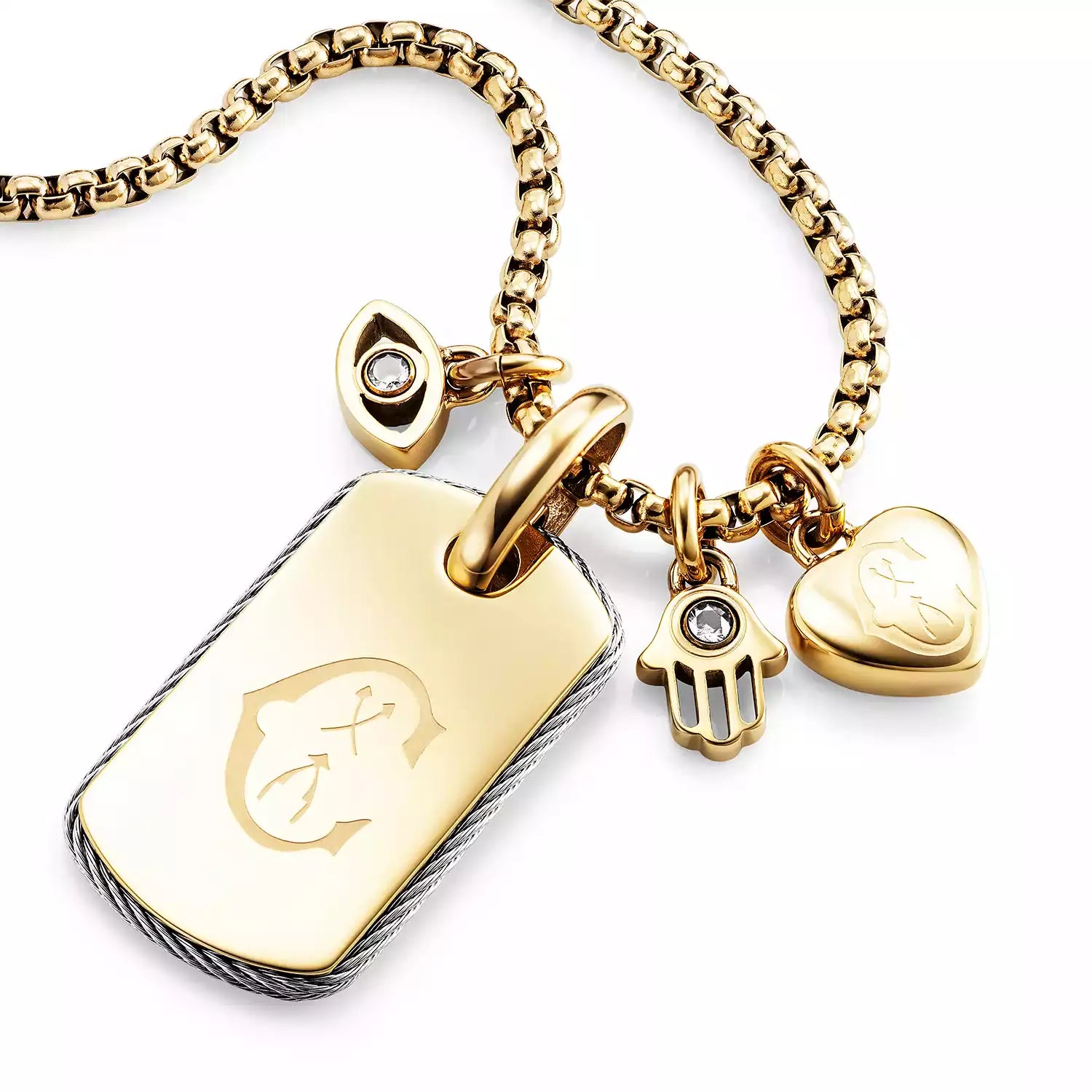 Steel_Yellow Gold Plate
