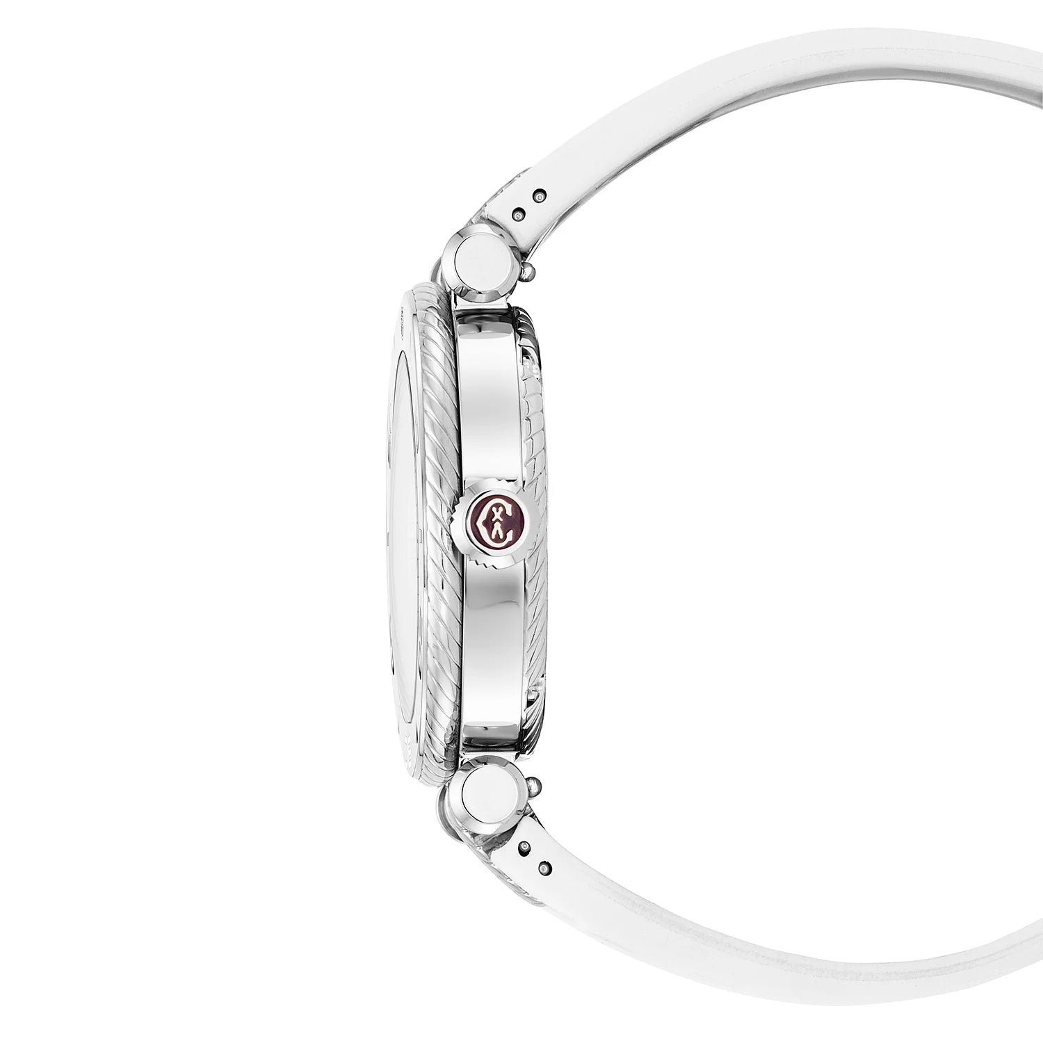 NAVIGATOR SURF, 36MM, CALIBRE AUTOMÁTICO, ESFERA BLANCA, BISEL BLANCO, PULSERA INTERCAMBIABLE DE GOMA BLANCA - Charriol Geneve - Relojes