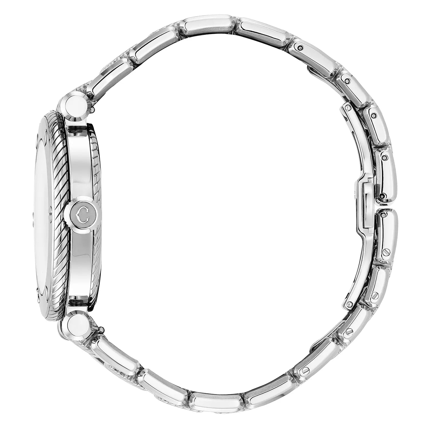 NAVIGATOR SURF GMT, 41MM, CALIBRE AUTOMÁTICO, ESFERA BLANCA, BISEL DE 6 TORNILLOS, PULSERA INTERCAMBIABLE DE ACERO - Charriol Geneve - Relojes