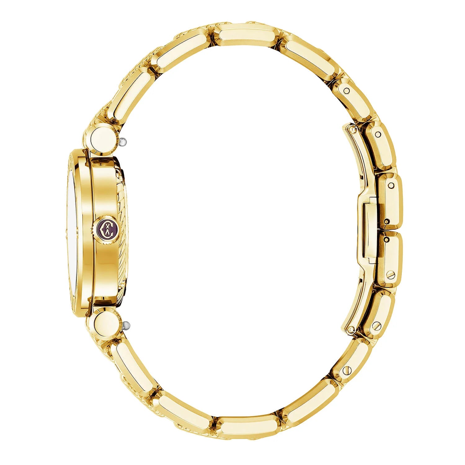 NAVIGATOR CRUISE, 28MM, CALIBRE CUARZO, PERLA MADRE BLANCA CON 12 FIGURAS ROMANAS, PVD ORO AMARILLO ACEROCHARRIOL CHARRIOL" CON 2 TORNILLOS PULSERA, PULSERA INTERCAMBIABLE ORO AMARILLO METAL - © 2024 Charriol - Reloj