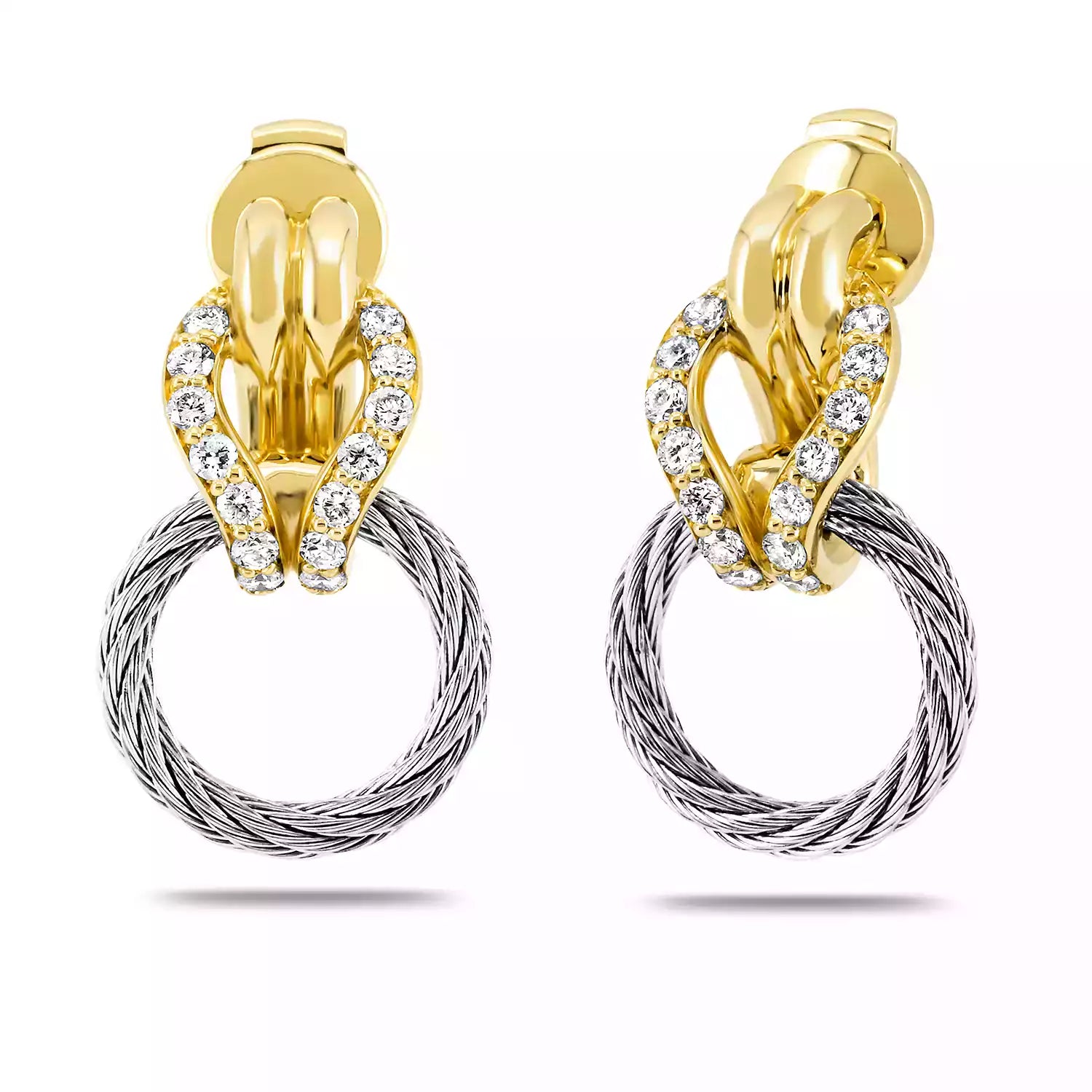 Acero_Oro 18KT con 28 Diamantes 0.42ct