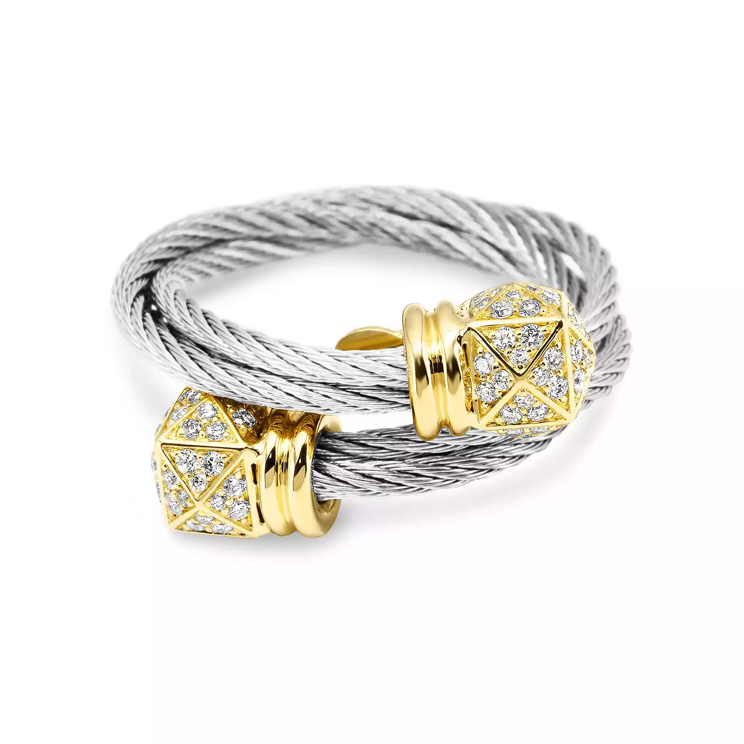 Acero_Oro 18KT con 120 Diamantes 0.57ct