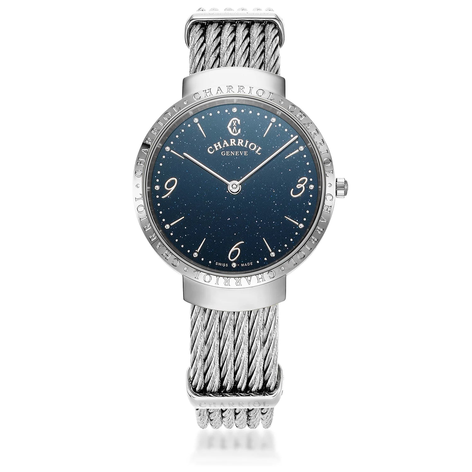 Reloj Slim Star y Acero - Charriol Geneve - Relojes