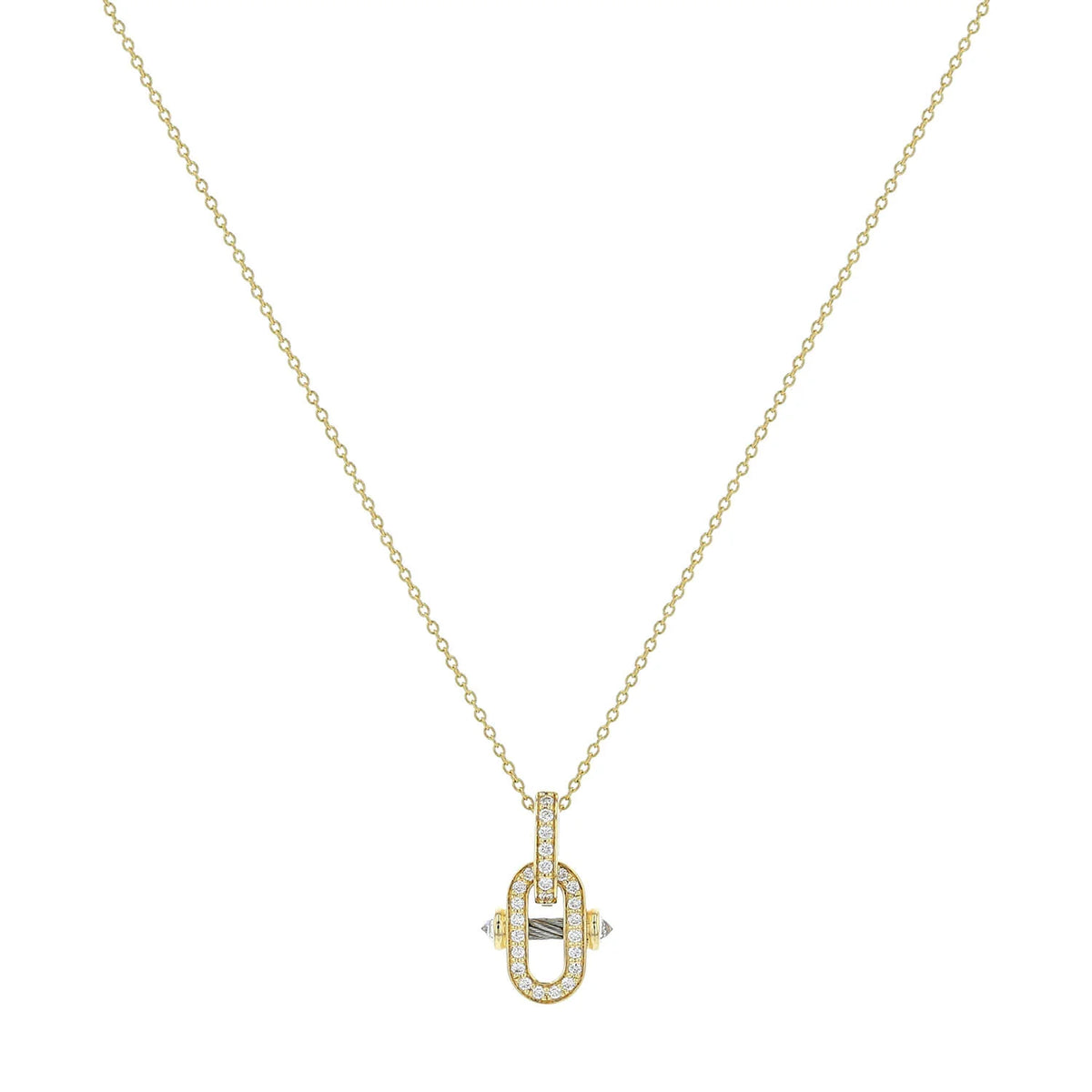 Steel_Gold 18KT with 24 Diamonds